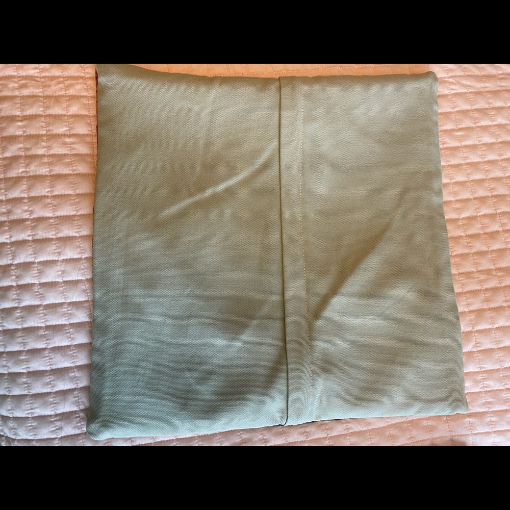 Striped Turkish rug pillow case 16 x16 New - Picture 2 of 2